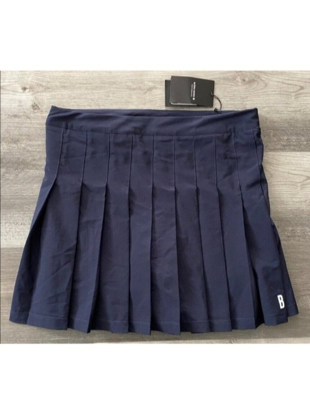 Bjorn Borg NEW Ace Pleated Tennis Skirt 2-in-1 Navy Blue Hydro Pro Skort Medium